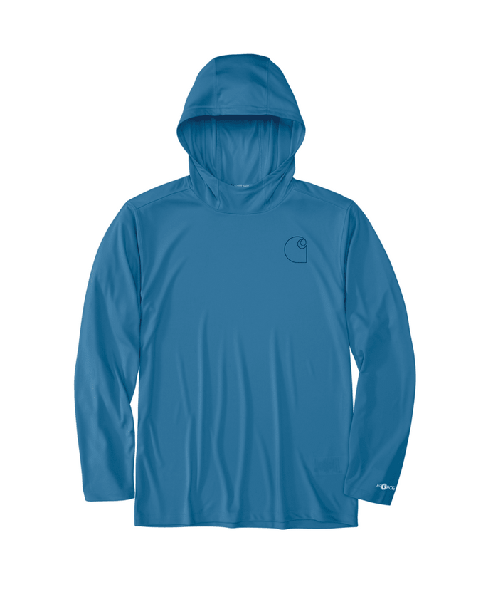 Force Sun Defender Lightweight Long-Sleeve Hooded Logo Graphic T-Shirt - HO7 | Carhartt 106165
