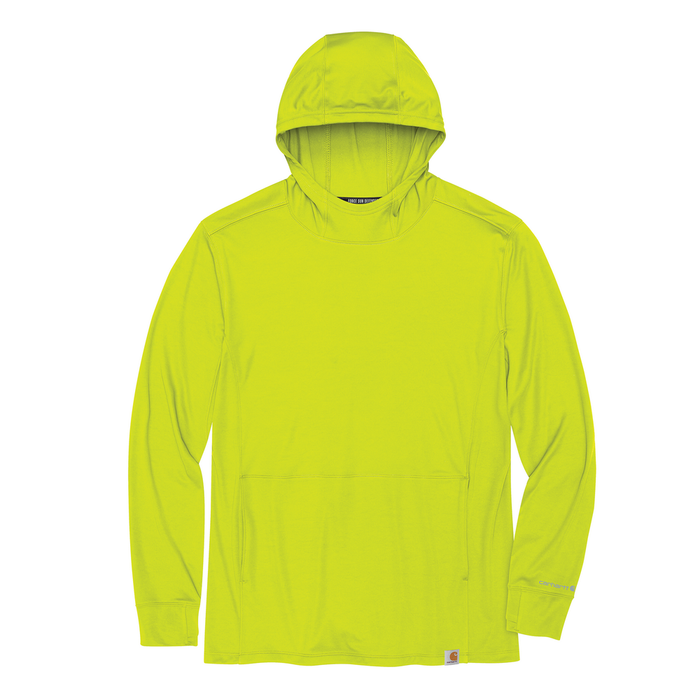 Force Sun Defender Lightweight Long-Sleeve Hooded T-Shirt - BLM-Brite Lime | Carhartt 106923