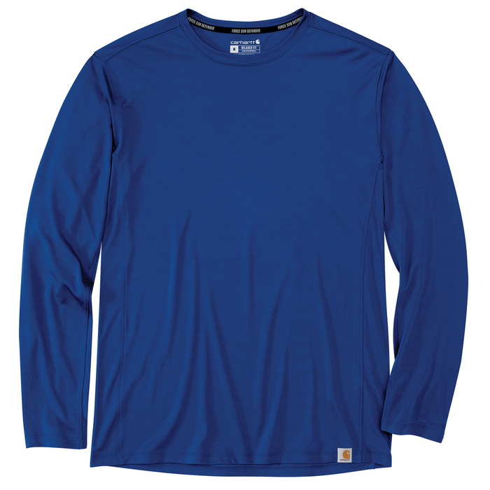 Force Sun Defender Lightweight Long-Sleeve T-Shirt - GSB-Glass Blue | Carhartt 106972