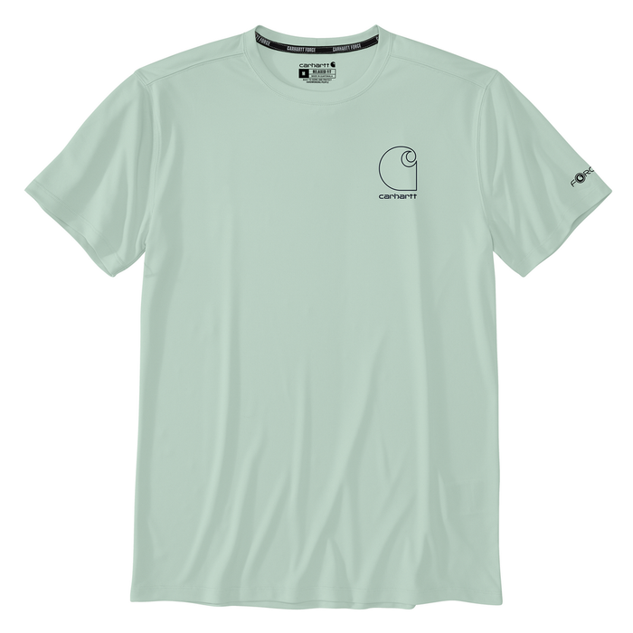 Force Sun Defender Lightweight Short-Sleeve Logo Graphic T-Shirt - GH4-Big Sky | Carhartt 106163