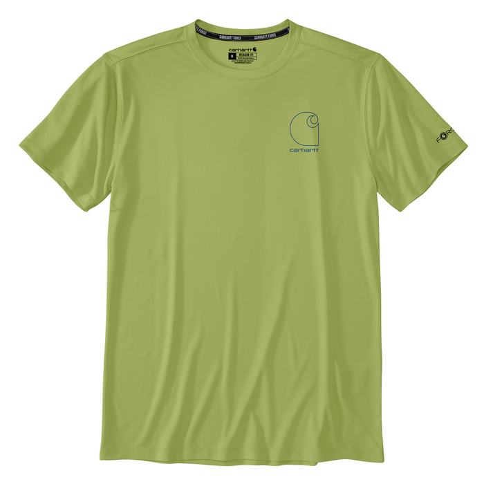 Force Sun Defender Lightweight Short-Sleeve Logo Graphic T-Shirt - GJ7-Algae Green | Carhartt 106163