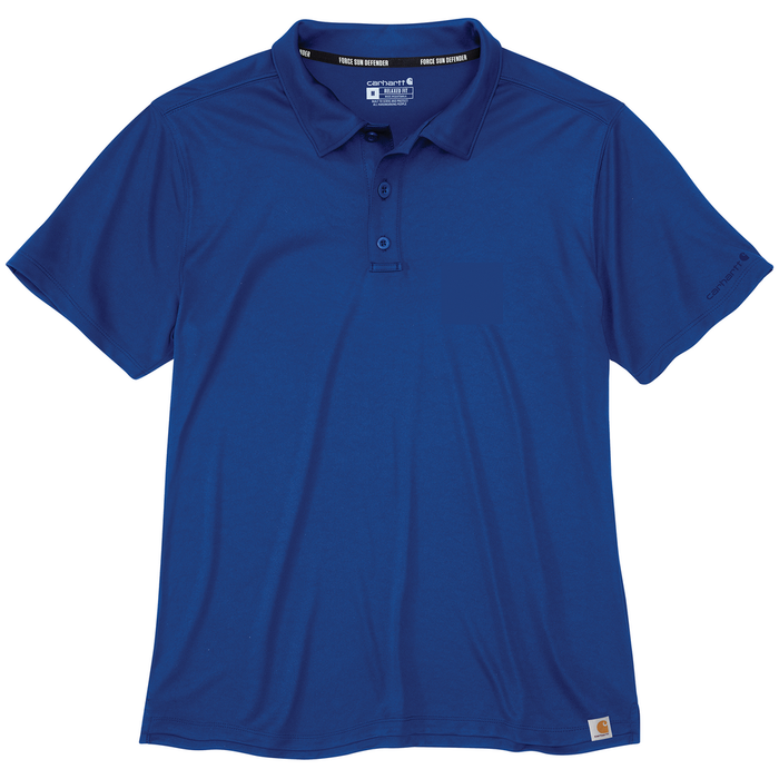 Force Sun Defender Lightweight Short-Sleeve Polo - GSB-Glass Blue | Carhartt 106899