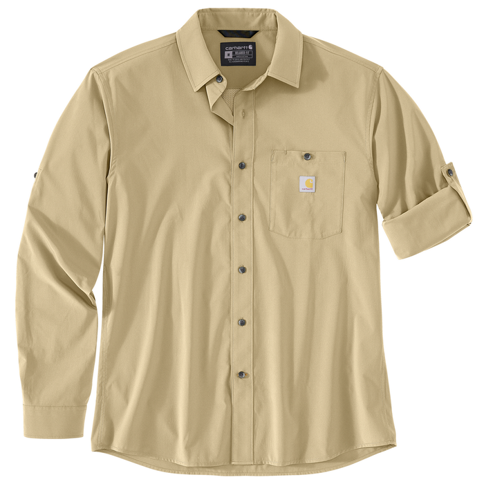Force Sun Defender Relaxed Fit Lightweight Long-Sleeve Shirt - A33-Beach | Carhartt 106552