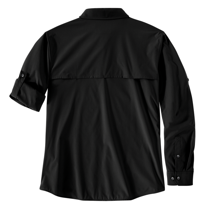 Force Sun Defender Relaxed Fit Lightweight Long-Sleeve Shirt - N04-Black | Carhartt 106552