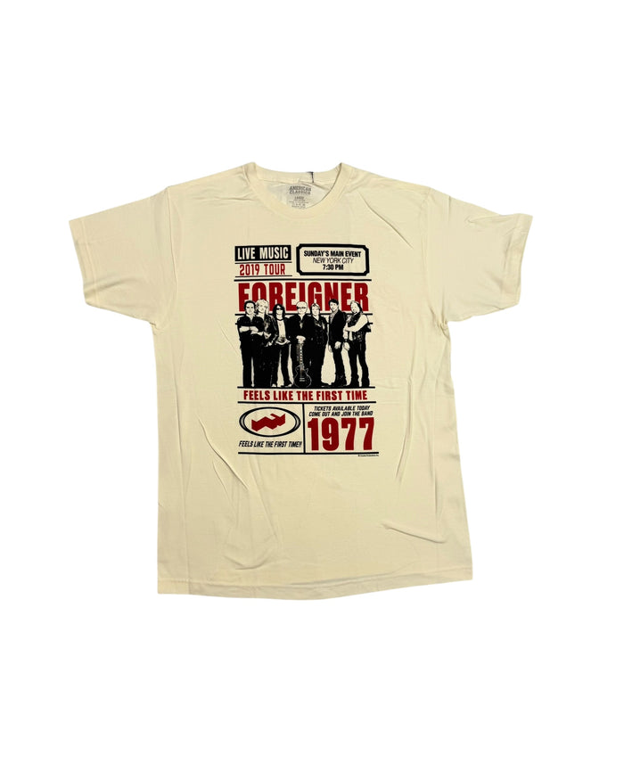 Foreigner 2019 Tour T-Shirt