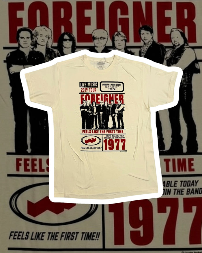 Foreigner 2019 Tour T-Shirt