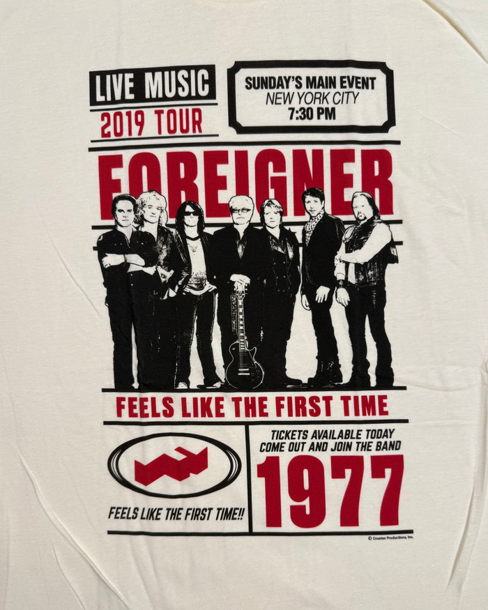 Foreigner 2019 Tour T-Shirt
