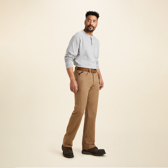 Fr M4 Relaxed  Crossfire Straight Pant - 250-Fr Khaki | Ariat 10043152