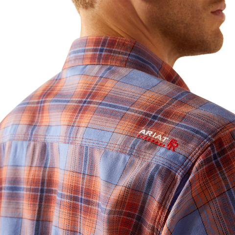 Fr  Melrose   Snap Work Shirt - 420-Wedgewood | Ariat 10054461