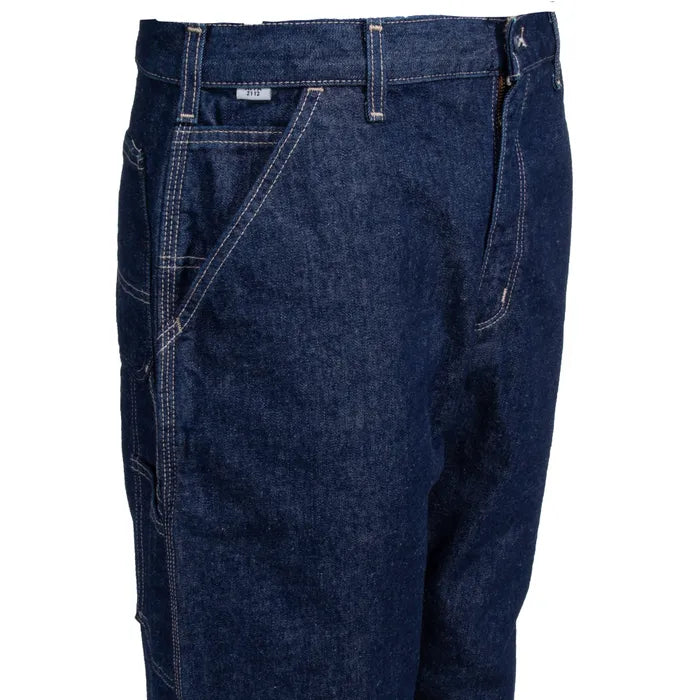 FR SIGNATURE DENIM DUNGAREE - 401-Dark Denim | Carhartt FRB13