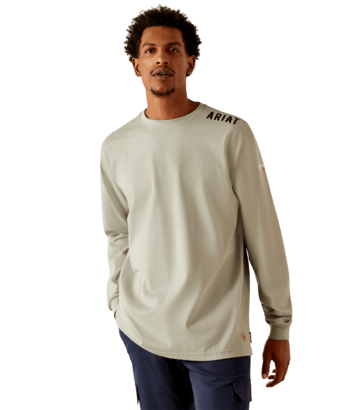 Fr Work Hard Live Free T-Shirt - 231-Wild Dove | Ariat 10055031