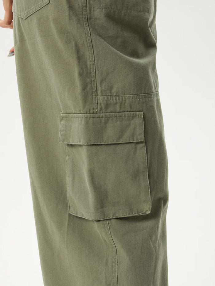 Fraser - Organic Recycled Utility Overalls | Olive-Image 5