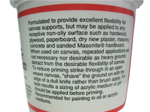 Fredrix Acrylic Gesso Professional Quality (946ml) #4405
