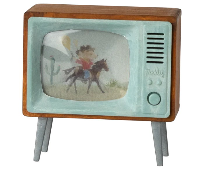 Maileg - Furniture For Mouse - Television - Front
