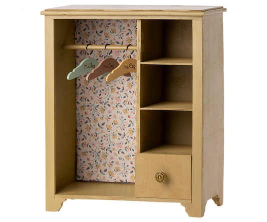 Furniture For Mouse - Wardrobe - Yellow