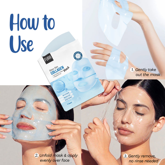 Furr FURR Glass Skin Collagen Mask *