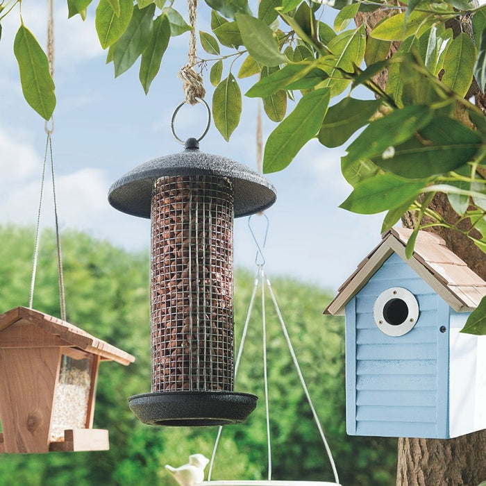 Gardman Black Steel Small Peanut Feeder