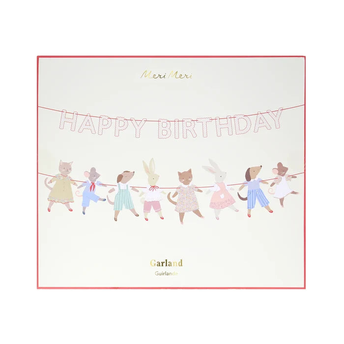 Meri Meri - Garland - Animal Friends - Packaging