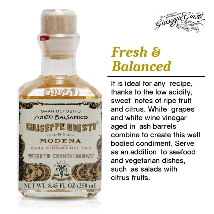 Giuseppe Giusti White Condiment 250ml - EMPORIO ITALIANO