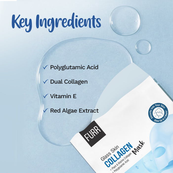 Furr FURR Glass Skin Collagen Mask *