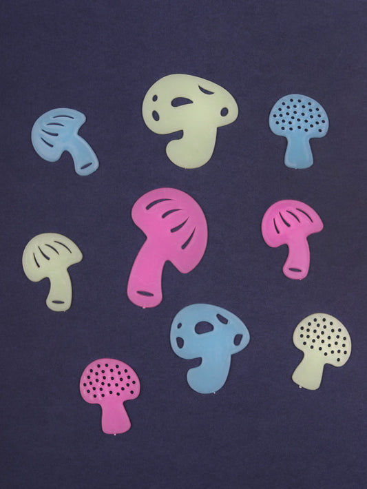 Glow-in-the-dark Wall Stickers | Mushroom-Image 1