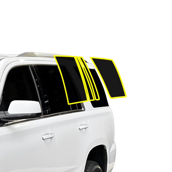 Fits GMC Yukon 2015 - 2020 Premium Nano Ceramic Precut Window Tint Film Kit Front Rear Windows Windshield - Bogar Tech Designs