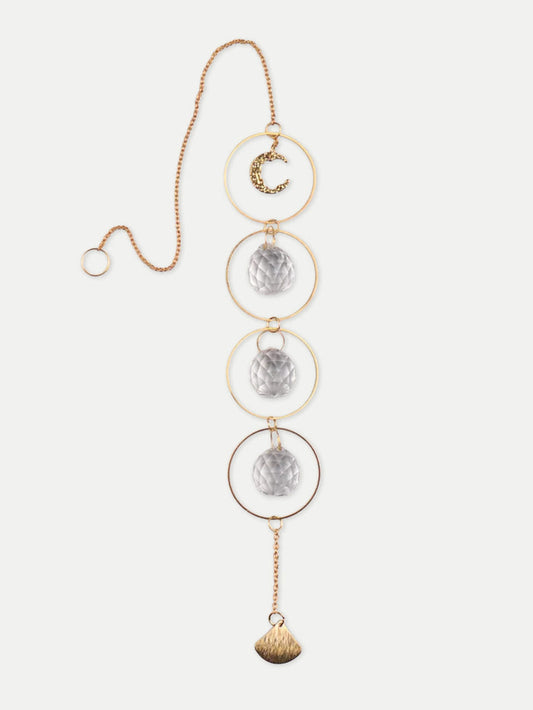 Gold Accent Suncatcher | Moon-Image 1