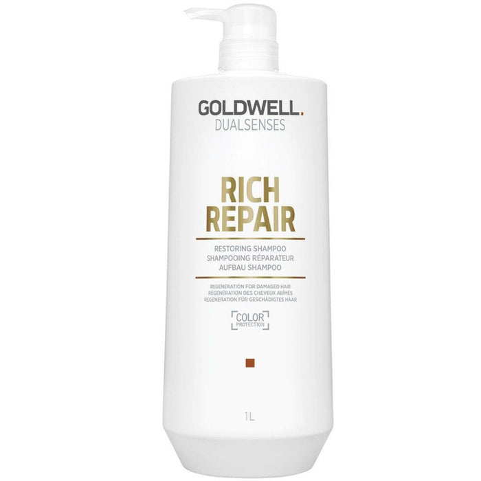 Goldwell DualSenses Rich Repair Restoring Shampoo - Goldwell | Artisan Hair Cary, Cary NC