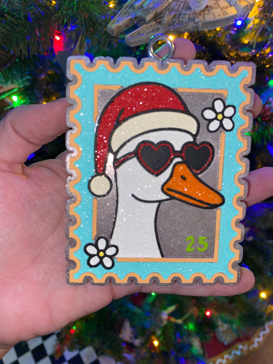 Goose Stamp Freshie