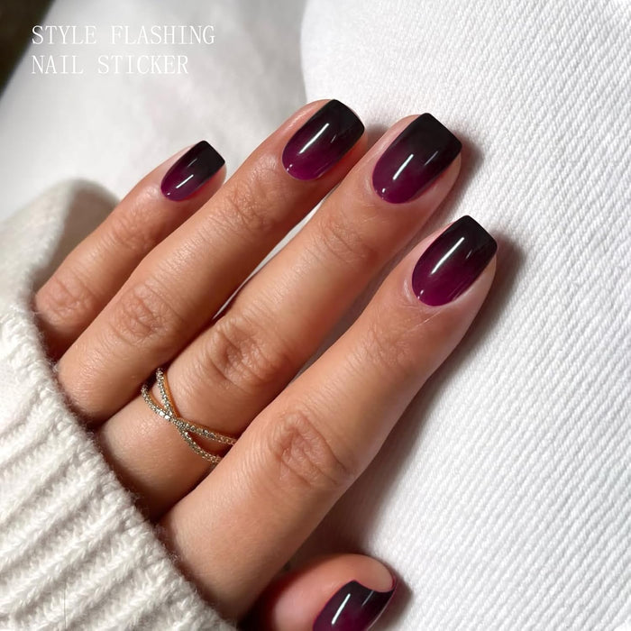 Gradient Semi Cured Gel Nail Strips