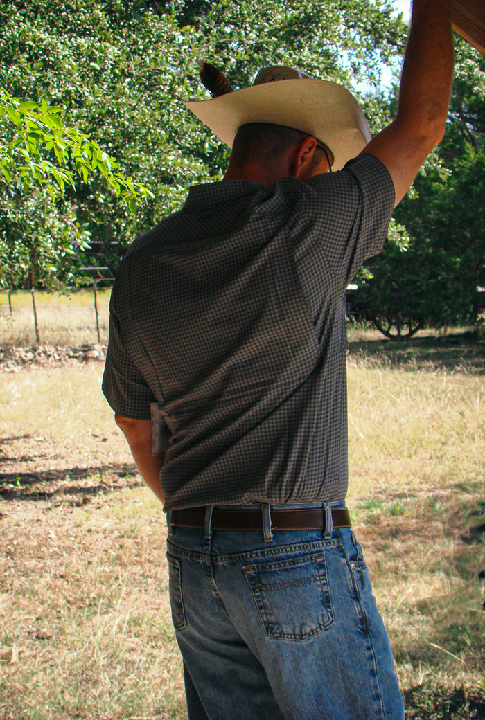 Gun Metal TekCheck Shirt