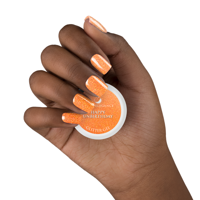 Happy Unbirthday, Glitter Gel, 10 ml-Light Elegance-Gel Essentialz
