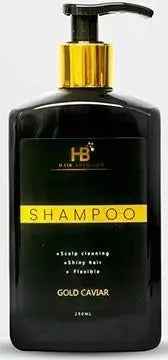 HB HAIR SOLUTION Gold Caviar & Argan Oil Brazilian Hair Care Kit 5 pcs - DOKAN