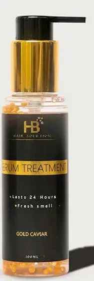 HB HAIR SOLUTION Gold Caviar & Argan Oil Brazilian Hair Care Kit 5 pcs - DOKAN