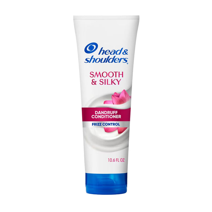 Head & Shoulders Smooth & Silky Anti-Dandruff Conditioner - 10.6 oz - 12 Pack