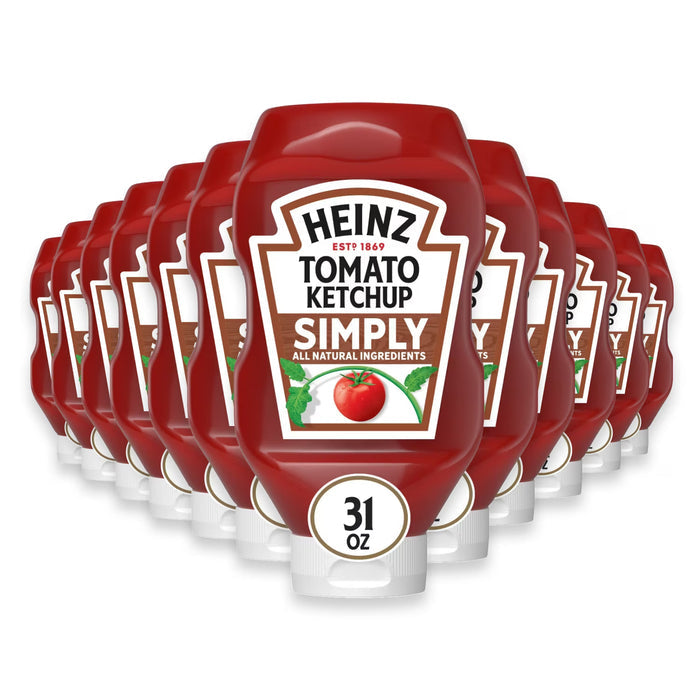 Heinz Simply Tomato Ketchup - 31 oz - 12 Pack