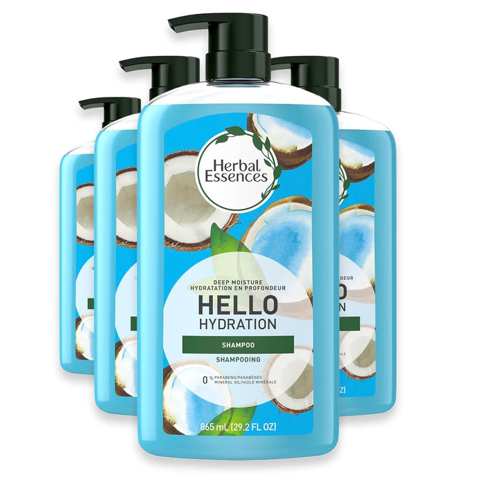 Herbal Essences Hello Hydration Moisturizing Shampoo - 29.2 oz - 4 Pack