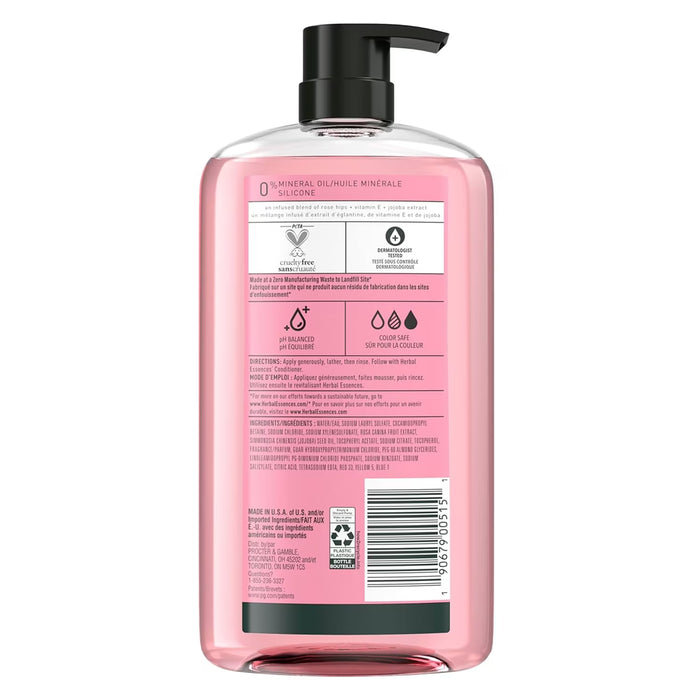 Herbal Essences Rose Hips Smooth Shampoo - 29.2 oz - 4 Pack