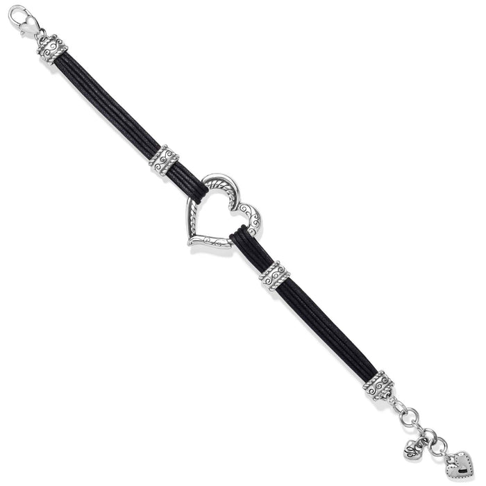 Heritage Heart Bracelet/Black