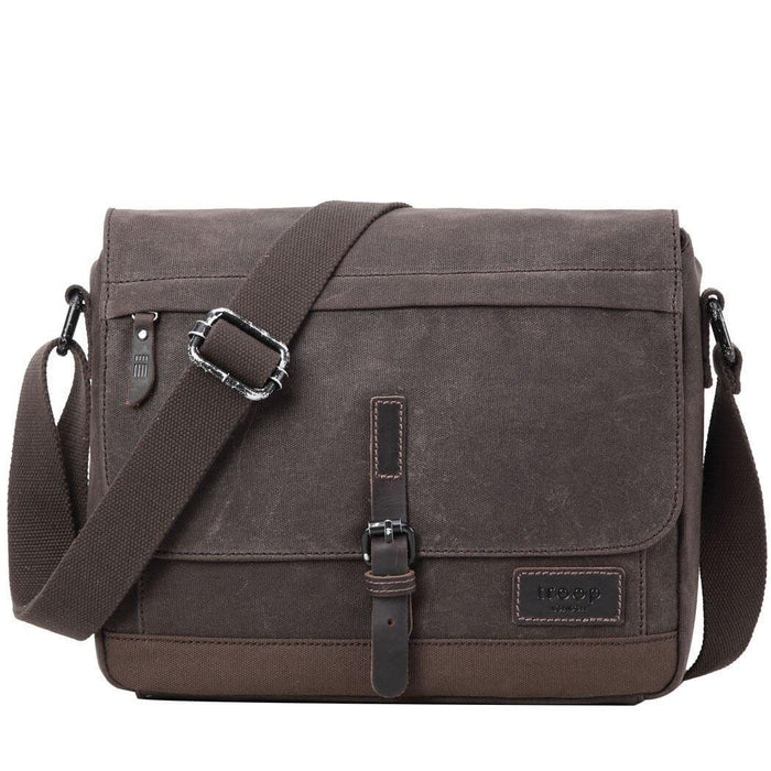 Heritage Waxed Canvas Messenger Bag | TRP0443