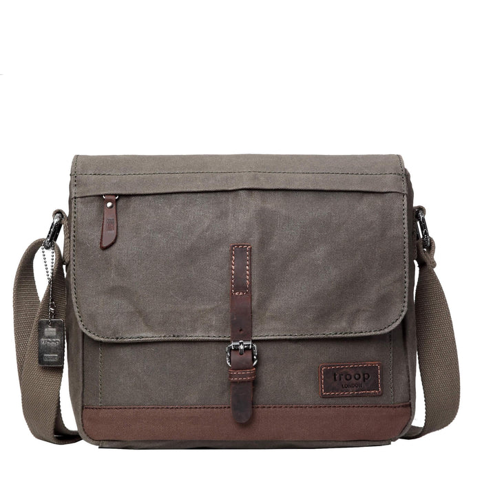 Heritage Waxed Canvas Messenger Bag | TRP0443