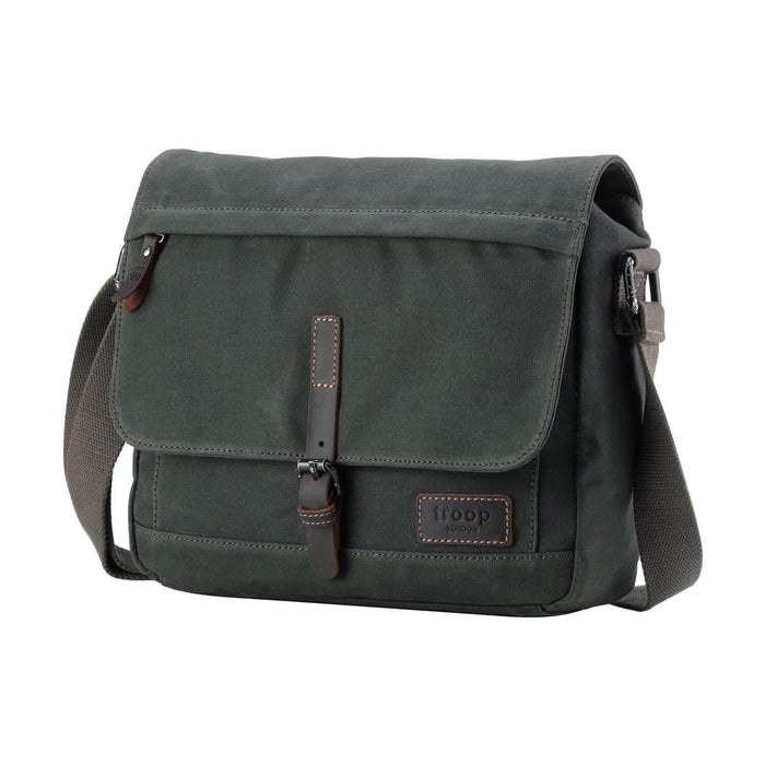 Heritage Waxed Canvas Messenger Bag | TRP0443