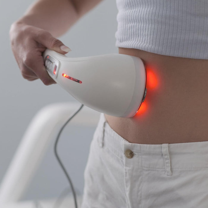 HESI Micro-vibrating massager with led threapy light