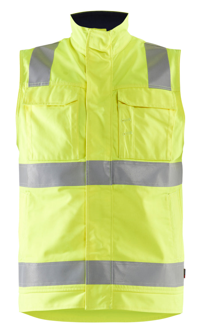 Hi-Vis Shell Vest - 3300-Yellow | Blaklader 38021804