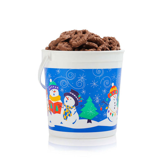 Holiday Mini Pretzel Pail