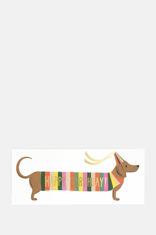 Rifle Paper Co Hot Dog Card.