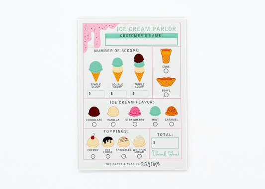 Ice Cream Parlor Playtime Pad®