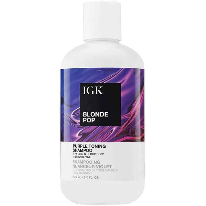 IGK Blonde POP Shampoo 8 oz - IGK Hair | Available at Studio 360 Salon, Chatham, NJ