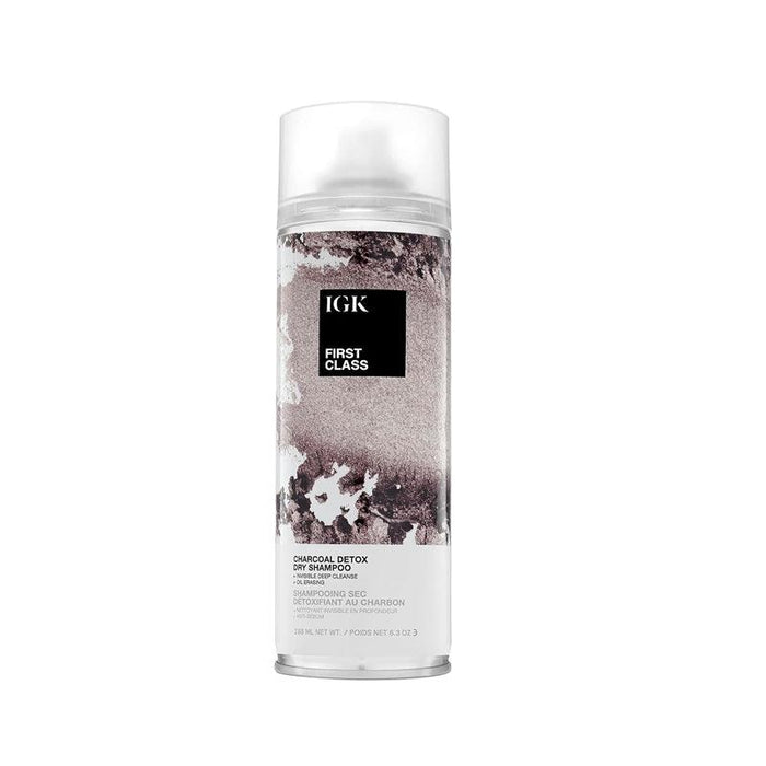 IGK FIRST CLASS Charcoal Detox Dry Shampoo 6.3oz - IGK Hair | Available at Studio 360 Salon, Chatham, NJ