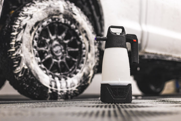 Ik e Foam Pro 2 used on a toyota tundra tire.